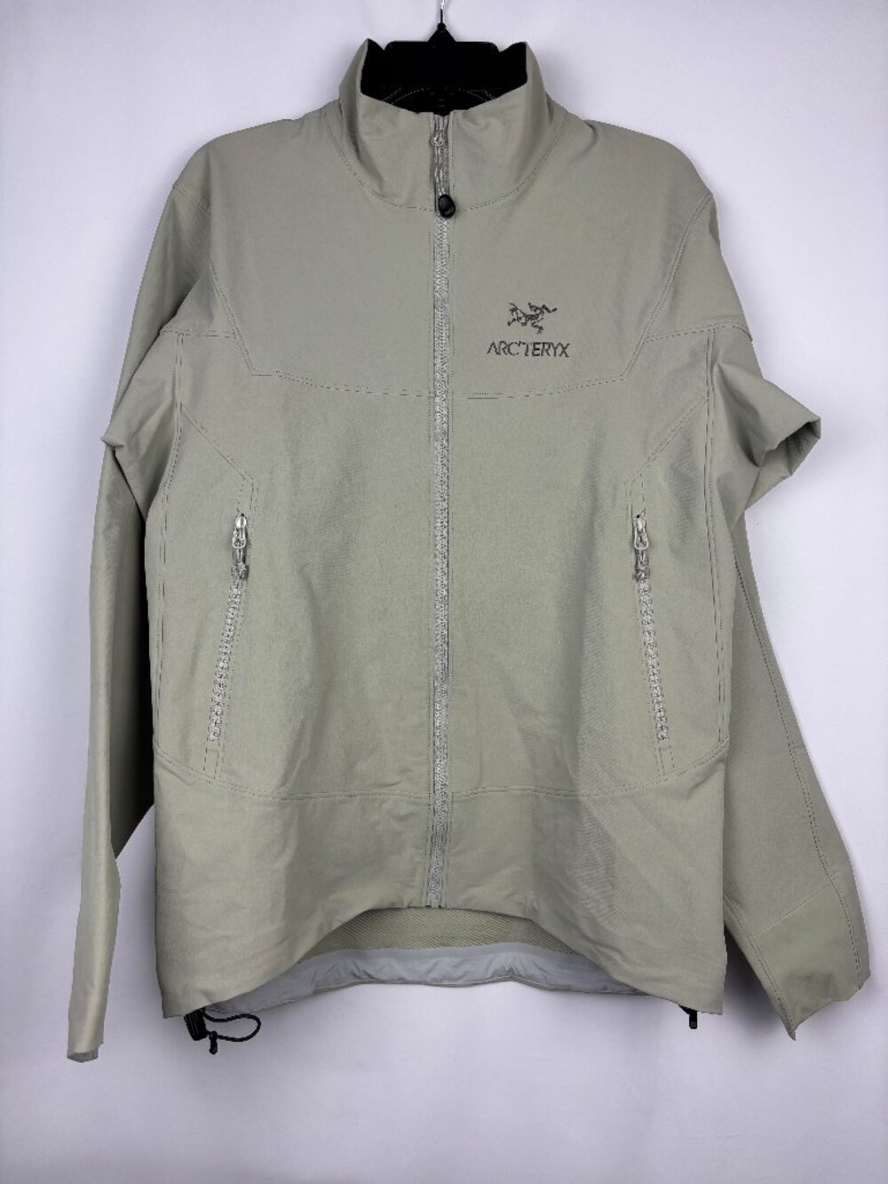 Arcteryx Gamma LT Mens Medium Soft Shell Lightweight Insulated Full Zip Green